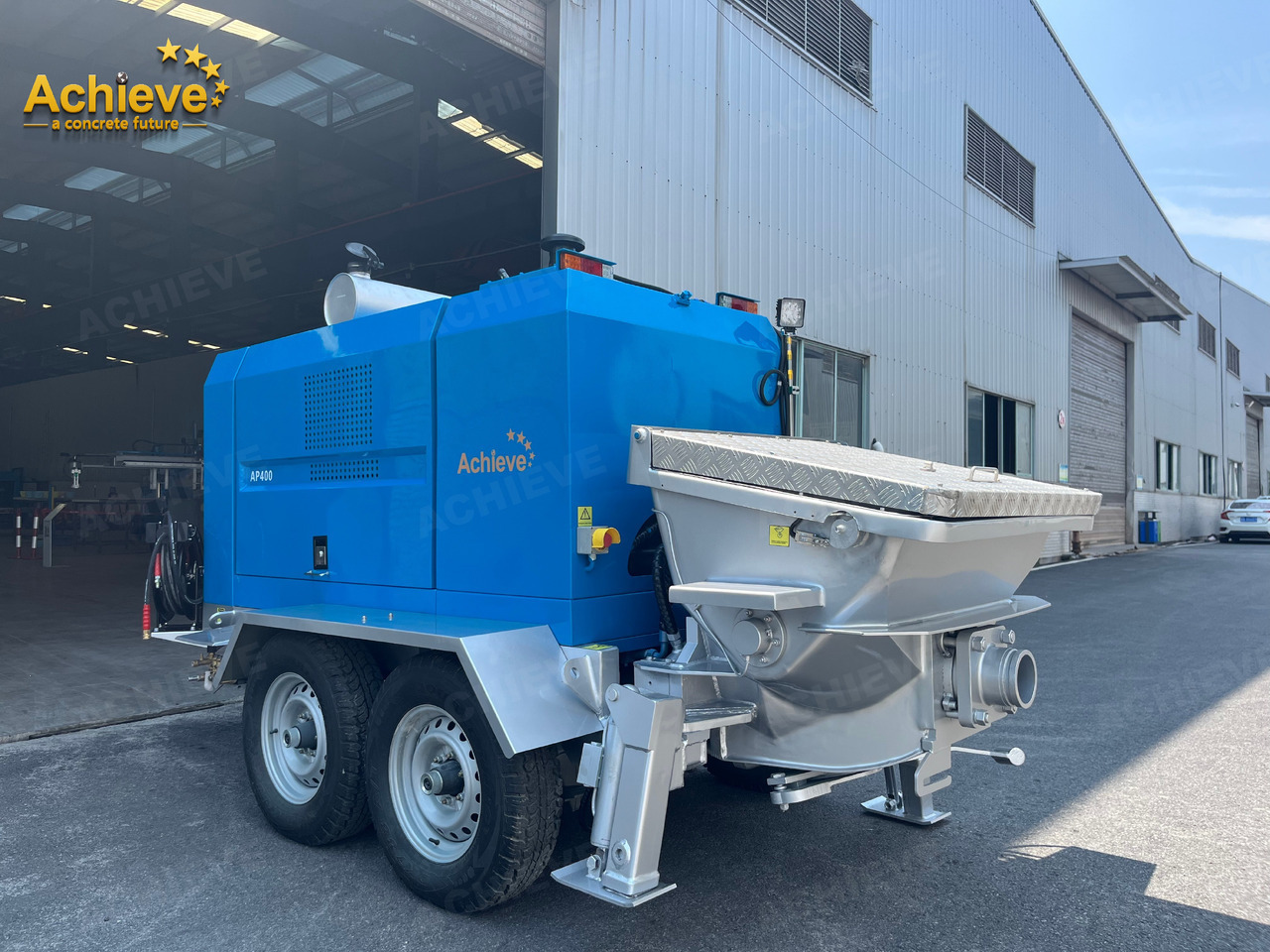 ACHIEVE ACHIEVE AP400 Concrete Trailer Pump For Australia/US EPA /CE Version 【ACHIEVE】100% BRAND NEW !!! - Stacionarna pumpa za beton: slika 5 ACHIEVE ACHIEVE AP400 Concrete Trailer Pump For Australia/US EPA /CE Version 【ACHIEVE】100% BRAND NEW !!! - Stacionarna pumpa za beton: slika 5