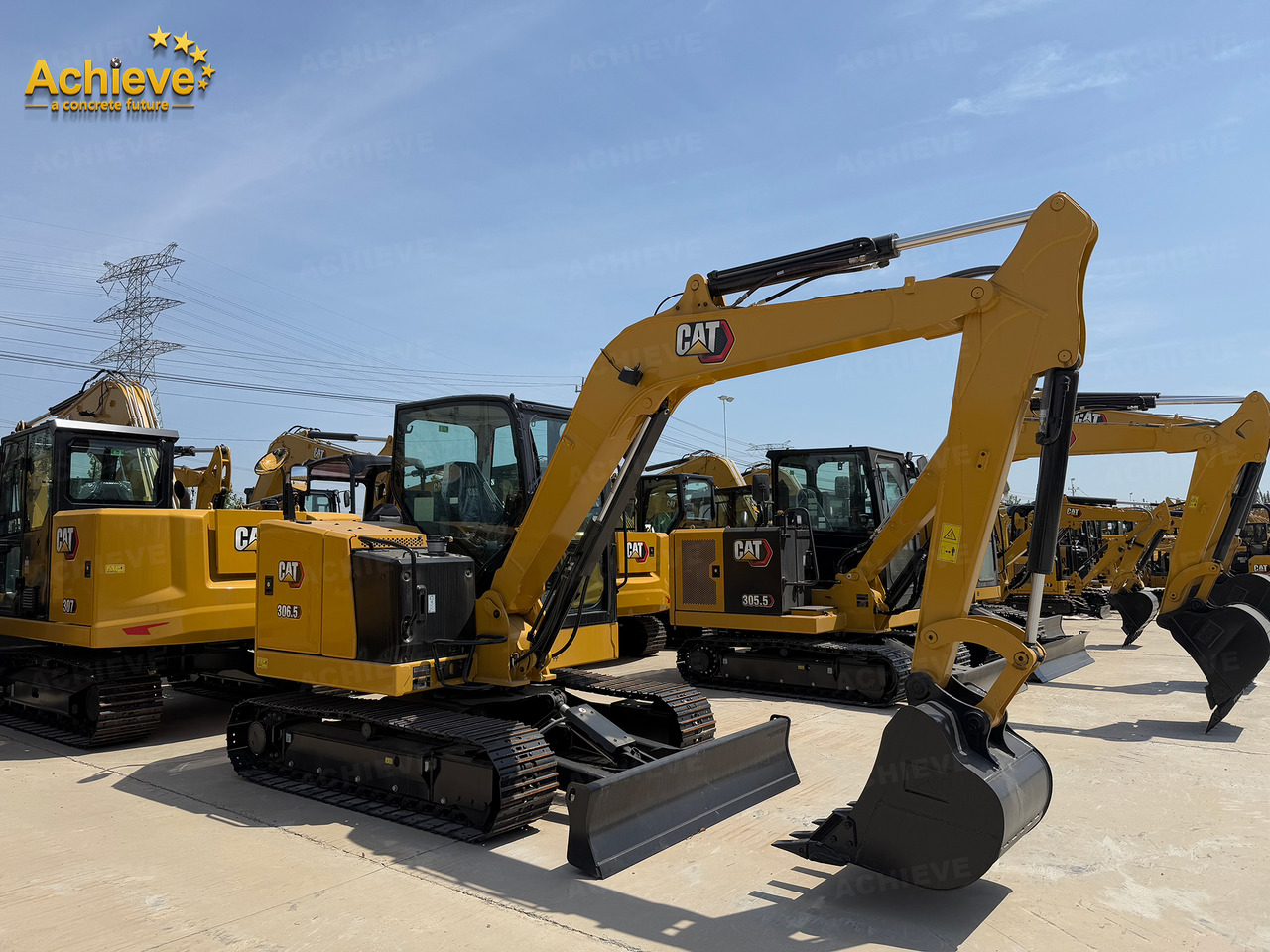 CATERPILLAR CAT®2025 306.5 Mini Hydraulic Excavator UD 0.25 m³ 36.5/2400 kw/rpm C2.4T 105 L【ACHIEVE】 TOP CONDITION!!! - Bager guseničar: slika 1 CATERPILLAR CAT®2025 306.5 Mini Hydraulic Excavator UD 0.25 m³ 36.5/2400 kw/rpm C2.4T 105 L【ACHIEVE】 TOP CONDITION!!! - Bager guseničar: slika 1