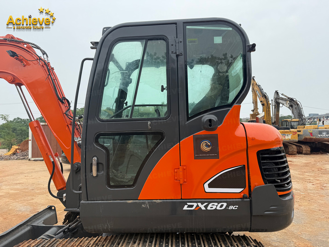 Bager guseničar DOOSAN Diwanlun DX60-9 Excavator 38.9(52.1)/2100kW(HP) / rpm D24C 0.23m3 5700kg 4.2+2.8Ton 【ACHIEVE】 TOP CONDITION!!!: slika 9 Bager guseničar DOOSAN Diwanlun DX60-9 Excavator 38.9(52.1)/2100kW(HP) / rpm D24C 0.23m3 5700kg 4.2+2.8Ton 【ACHIEVE】 TOP CONDITION!!!: slika 9