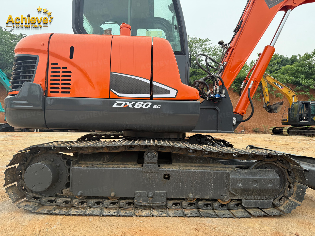 Bager guseničar DOOSAN Diwanlun DX60-9 Excavator 38.9(52.1)/2100kW(HP) / rpm D24C 0.23m3 5700kg 4.2+2.8Ton 【ACHIEVE】 TOP CONDITION!!!: slika 10 Bager guseničar DOOSAN Diwanlun DX60-9 Excavator 38.9(52.1)/2100kW(HP) / rpm D24C 0.23m3 5700kg 4.2+2.8Ton 【ACHIEVE】 TOP CONDITION!!!: slika 10