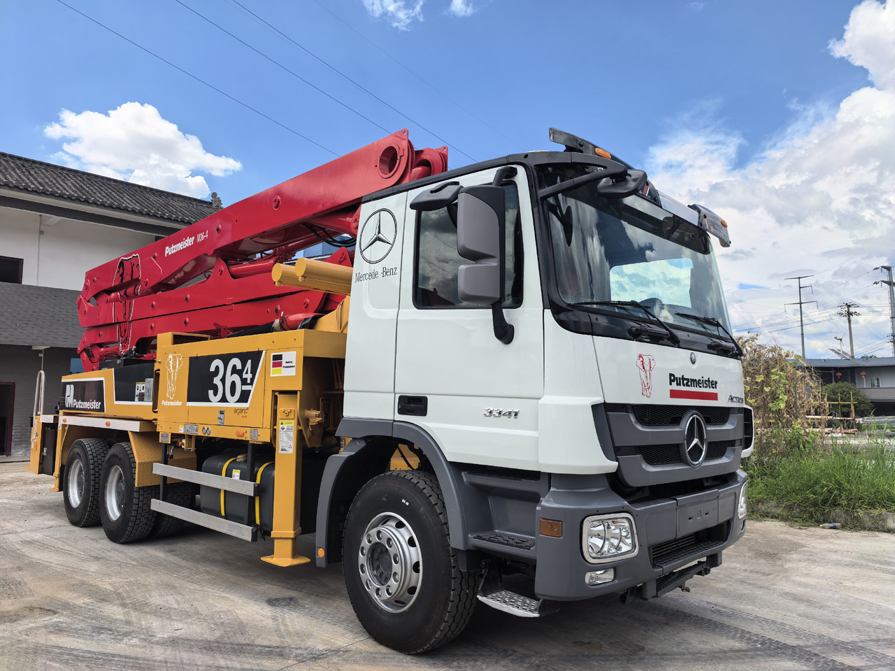 PUTZMEISTER Mercedes-Benz M36-4 2018 ACTROS 3341【ACHIEVE】TOP CONDITION!!! - Auto pumpa za beton: slika 1 PUTZMEISTER Mercedes-Benz M36-4 2018 ACTROS 3341【ACHIEVE】TOP CONDITION!!! - Auto pumpa za beton: slika 1
