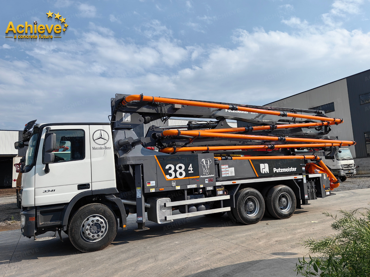 PUTZMEISTER PUTZMEISTER M38-4Z 2013 HOT SALE Mercedes-Benz【ACHIEVE】TOP CONDITION!!! - Auto pumpa za beton: slika 4 PUTZMEISTER PUTZMEISTER M38-4Z 2013 HOT SALE Mercedes-Benz【ACHIEVE】TOP CONDITION!!! - Auto pumpa za beton: slika 4