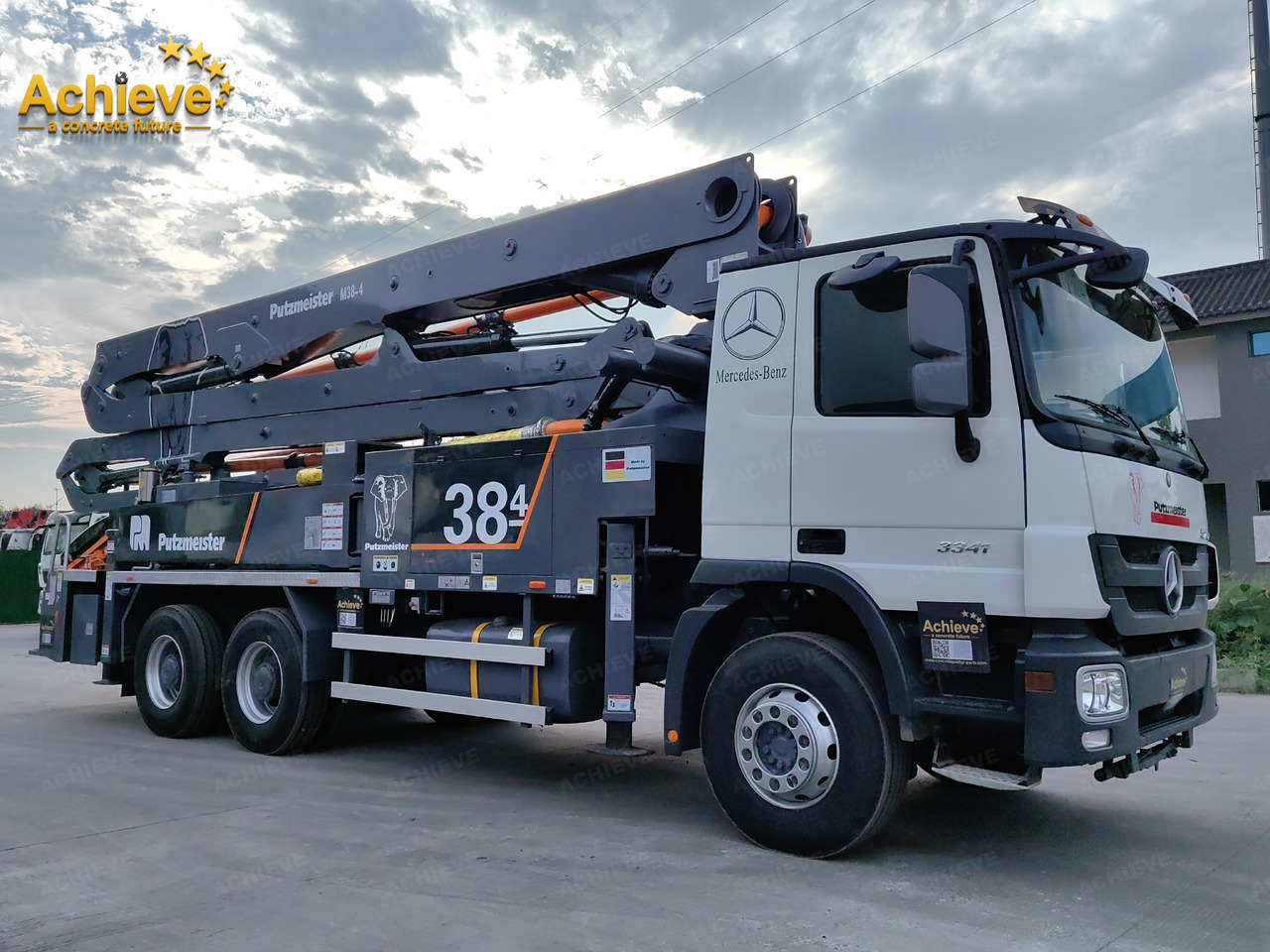 PUTZMEISTER PUTZMEISTER M38-4Z 2013 HOT SALE Mercedes-Benz【ACHIEVE】TOP CONDITION!!! - Auto pumpa za beton: slika 1 PUTZMEISTER PUTZMEISTER M38-4Z 2013 HOT SALE Mercedes-Benz【ACHIEVE】TOP CONDITION!!! - Auto pumpa za beton: slika 1