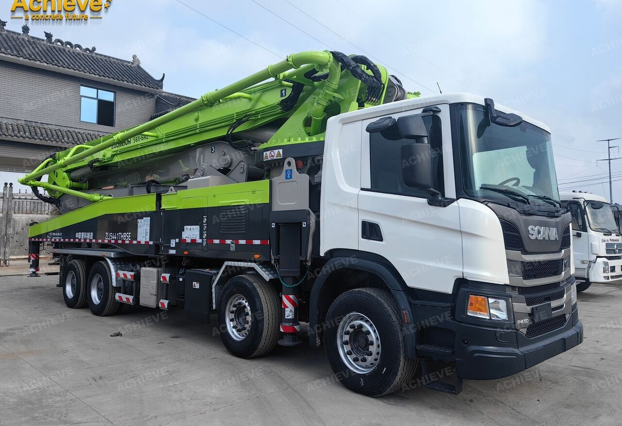 ZOOMLION ZOOMLION 2019 ZOOMLION 56X-6RZ 56M Scania P450 8x4【ACHIEVE】TOP CONDITION!!! - Auto pumpa za beton: slika 1 ZOOMLION ZOOMLION 2019 ZOOMLION 56X-6RZ 56M Scania P450 8x4【ACHIEVE】TOP CONDITION!!! - Auto pumpa za beton: slika 1