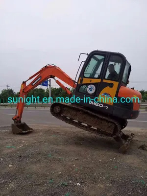 Cheap Second Hand 6 Ton Small Excavator Doosan Dh60, Dx60 Used Excavator on Sale - Bager guseničar: slika 1 Cheap Second Hand 6 Ton Small Excavator Doosan Dh60, Dx60 Used Excavator on Sale - Bager guseničar: slika 1