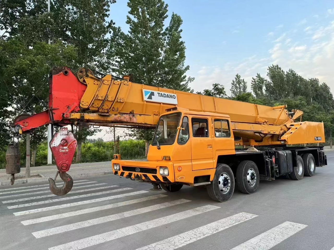 TADANO TG500E Good Condition 50 ton Truck Crane - Pokretni kran: slika 1 TADANO TG500E Good Condition 50 ton Truck Crane - Pokretni kran: slika 1