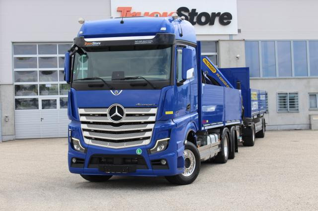 Mercedes-Benz Actros 2551LL PK22002 - Kamion sa tovarnim sandukom, Kamion sa dizalicom: slika 1 Mercedes-Benz Actros 2551LL PK22002 - Kamion sa tovarnim sandukom, Kamion sa dizalicom: slika 1