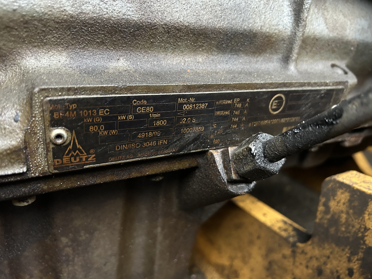DEUTZ BF4M1013EC - Motor za Bager: slika 4 DEUTZ BF4M1013EC - Motor za Bager: slika 4