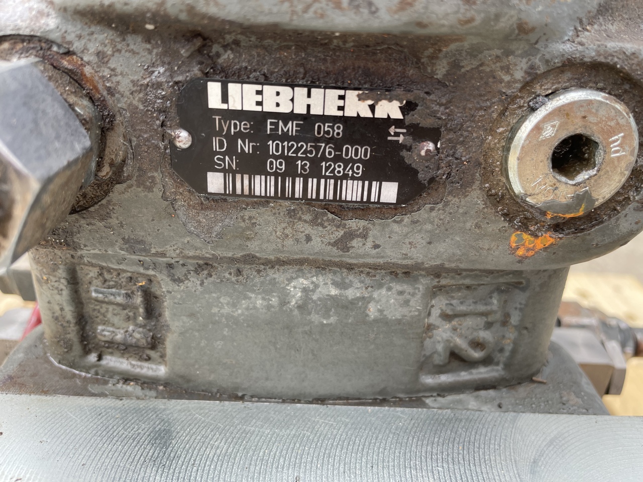 LIEBHERR Fmf 058 - Hidraulični motor za Bager: slika 5 LIEBHERR Fmf 058 - Hidraulični motor za Bager: slika 5