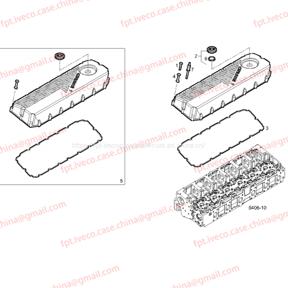 FPT IVECO CASE Cursor9Bus F2CFE612D*J231/F2CFE612A*J098 5802748674 Cylinder head cover 5801886274 - Zaglavlje motora za Autobus: slika 3 FPT IVECO CASE Cursor9Bus F2CFE612D*J231/F2CFE612A*J098 5802748674 Cylinder head cover 5801886274 - Zaglavlje motora za Autobus: slika 3