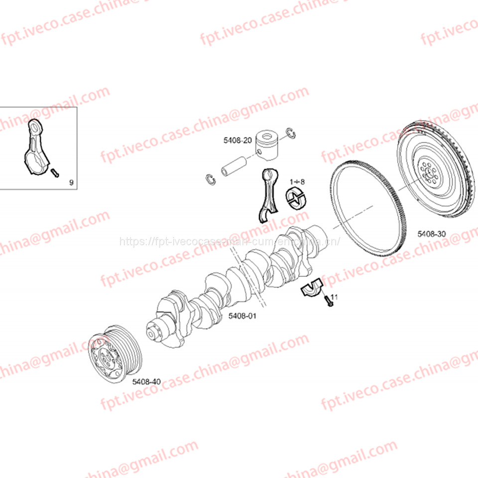 FPT IVECO CASE FPT IVECO CASE Cursor9 Euro 6 F2CFE612 A/B/D F2CFE612D*J231/F2CFE612A*J098 5802748674 connecting rod assy 504128706 5801686231 - Klipnjača za Kamion: slika 5 FPT IVECO CASE FPT IVECO CASE Cursor9 Euro 6 F2CFE612 A/B/D F2CFE612D*J231/F2CFE612A*J098 5802748674 connecting rod assy 504128706 5801686231 - Klipnjača za Kamion: slika 5