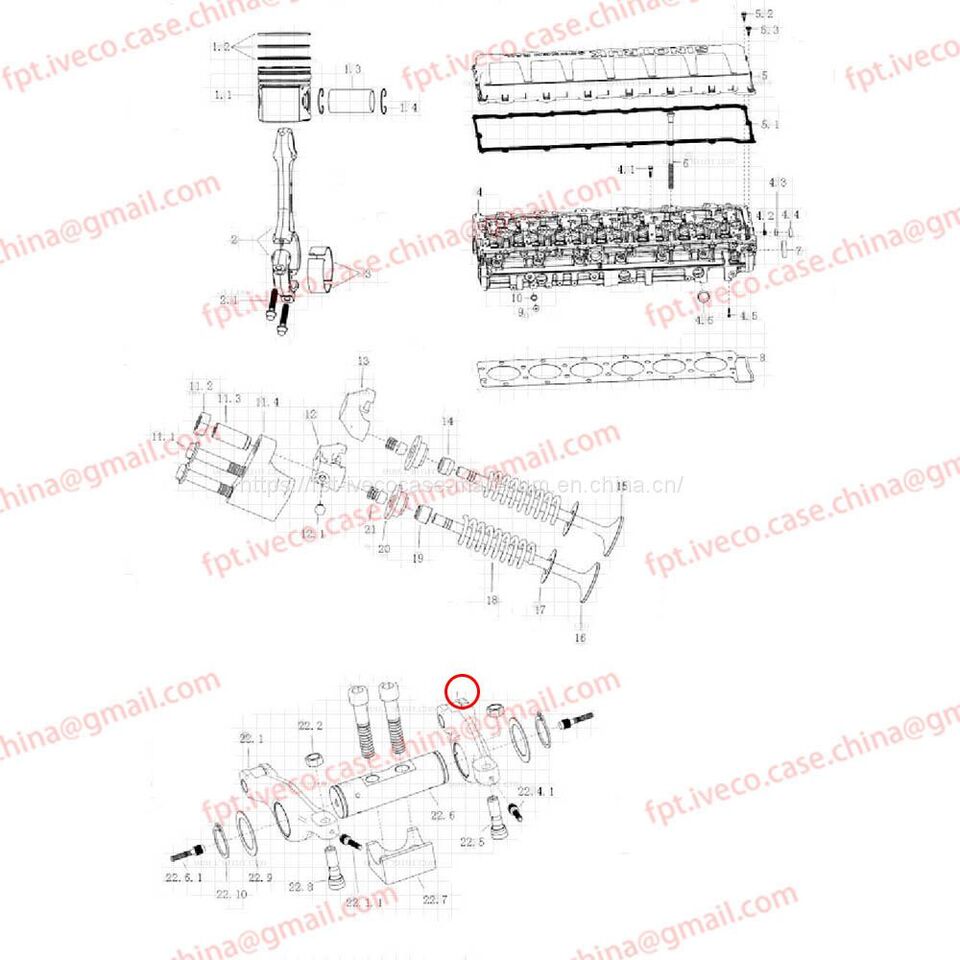 MAN D2066 Intake rocker arm assembly 04201-6003 - Motor i delovi za Kamion: slika 1 MAN D2066 Intake rocker arm assembly 04201-6003 - Motor i delovi za Kamion: slika 1