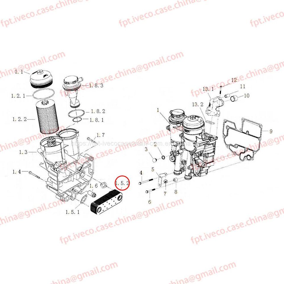 MAN D2066 Oil Cooler 05601-0171 - Hladnjak ulja: slika 1 MAN D2066 Oil Cooler 05601-0171 - Hladnjak ulja: slika 1