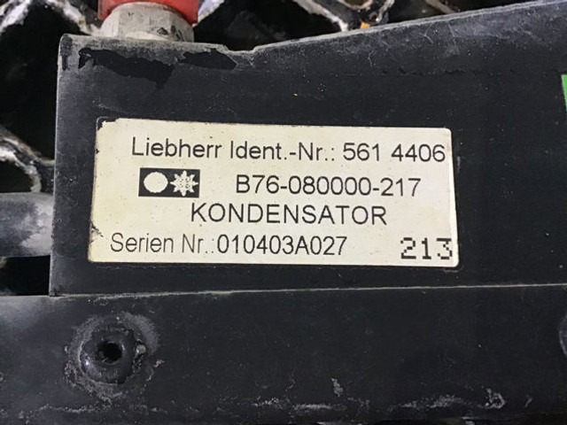 Liebherr Capacitor Unit - Deo klima uređaja: slika 3 Liebherr Capacitor Unit - Deo klima uređaja: slika 3