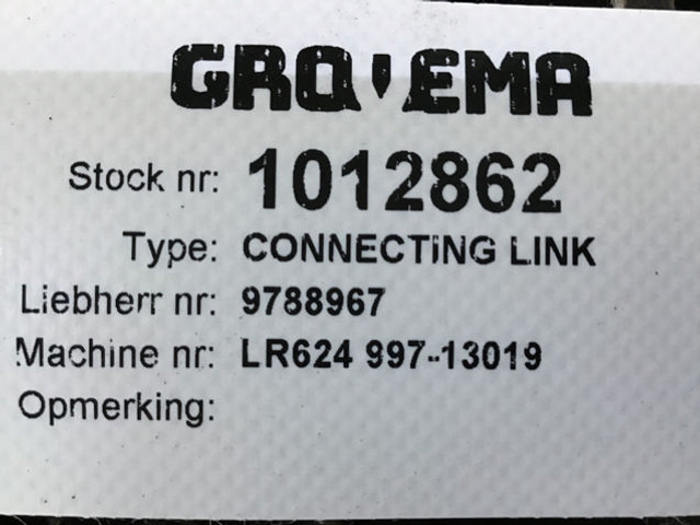 Liebherr Connecting Link - Brza spojnica: slika 4 Liebherr Connecting Link - Brza spojnica: slika 4