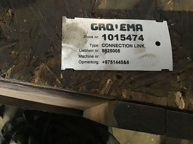 Liebherr Connection Link - Brza spojnica: slika 1 Liebherr Connection Link - Brza spojnica: slika 1