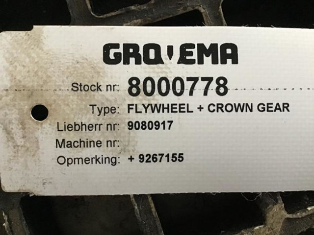 Liebherr Flywheel - Zamajac: slika 5 Liebherr Flywheel - Zamajac: slika 5