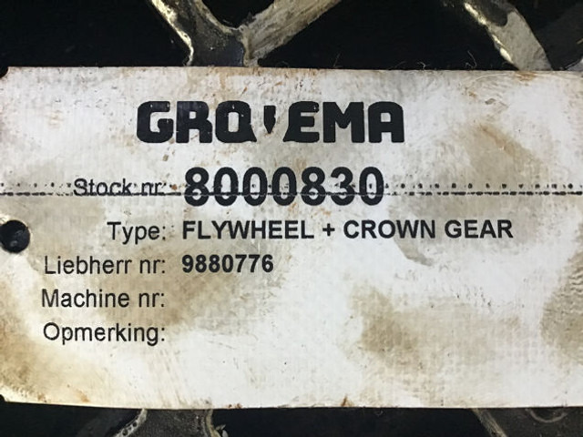 Liebherr Flywheel SAE1 - Zamajac: slika 4 Liebherr Flywheel SAE1 - Zamajac: slika 4