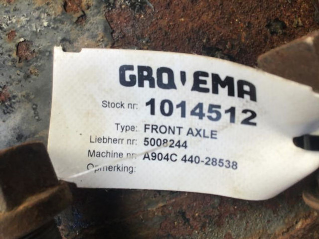 Liebherr Front Axle - Osovina i delovi: slika 3 Liebherr Front Axle - Osovina i delovi: slika 3