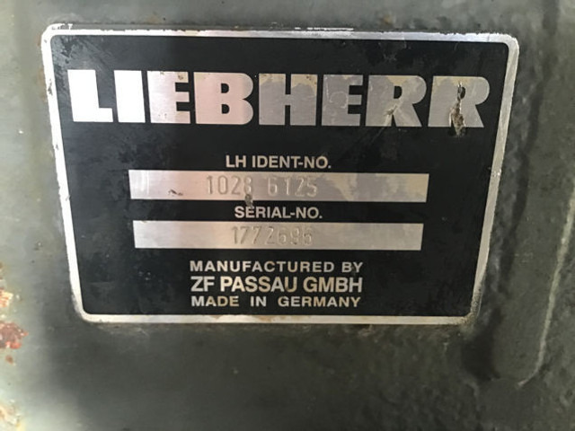 Liebherr Frontaxle - Prednja osovina: slika 3 Liebherr Frontaxle - Prednja osovina: slika 3