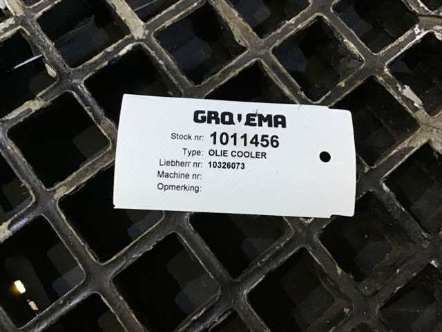 Liebherr Oilcooler - Hladnjak ulja: slika 4 Liebherr Oilcooler - Hladnjak ulja: slika 4