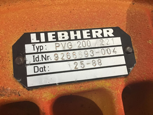 Liebherr PVG200B221 - Menjač: slika 3 Liebherr PVG200B221 - Menjač: slika 3