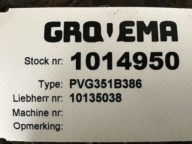 Liebherr PVG351B386 - Menjač: slika 4 Liebherr PVG351B386 - Menjač: slika 4