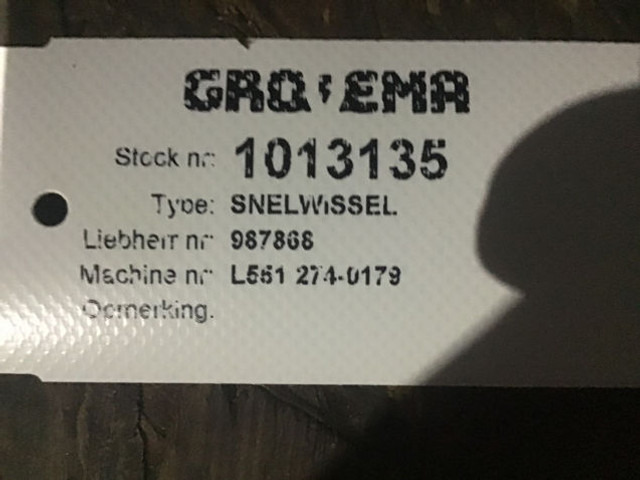 Liebherr Quick Hitch - Brza spojnica: slika 3 Liebherr Quick Hitch - Brza spojnica: slika 3