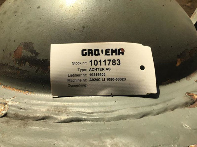 Liebherr REAR AXLE - Osovina i delovi: slika 5 Liebherr REAR AXLE - Osovina i delovi: slika 5