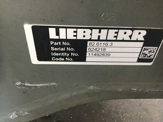 Liebherr Rear Axle - Osovina i delovi: slika 2 Liebherr Rear Axle - Osovina i delovi: slika 2