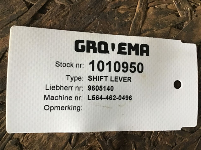 Liebherr Shift Lever - Brza spojnica: slika 4 Liebherr Shift Lever - Brza spojnica: slika 4