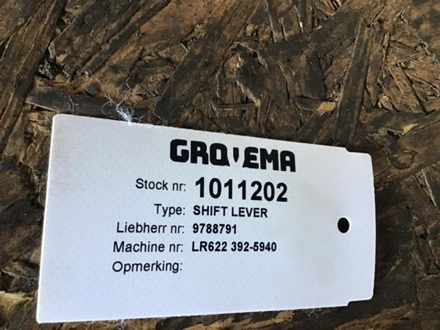 Liebherr Shift Lever - Brza spojnica: slika 4 Liebherr Shift Lever - Brza spojnica: slika 4