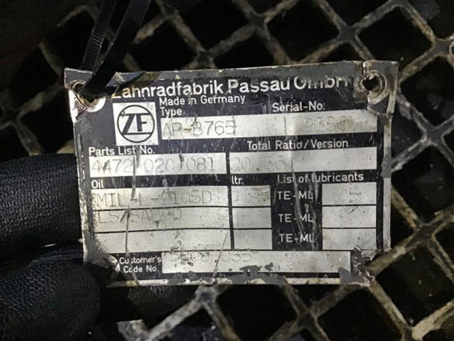 Diferencijalna brzina ZF Differential: slika 12