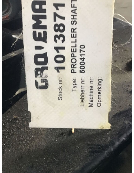 ZF Propellor Shaft - Polosovina: slika 5 ZF Propellor Shaft - Polosovina: slika 5