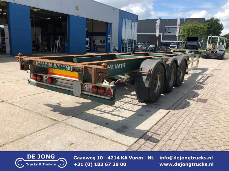 Flandria 40 FT Container Chassis / BPW + Disc / Lift Axle - Poluprikolica za prevoz kontejnera/ Poluprikolica sa promenjivim sandukom: slika 1 Flandria 40 FT Container Chassis / BPW + Disc / Lift Axle - Poluprikolica za prevoz kontejnera/ Poluprikolica sa promenjivim sandukom: slika 1