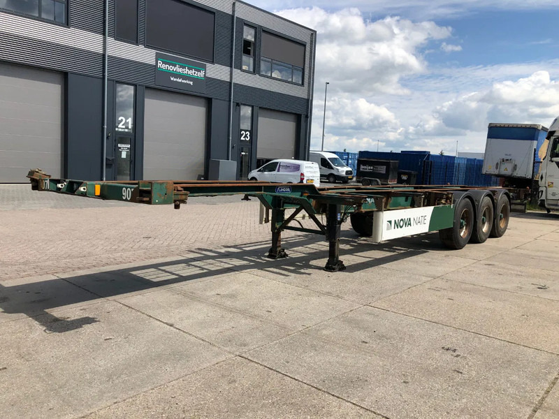 Flandria 40 FT Container Chassis / BPW + Disc / Lift Axle - Poluprikolica za prevoz kontejnera/ Poluprikolica sa promenjivim sandukom: slika 4 Flandria 40 FT Container Chassis / BPW + Disc / Lift Axle - Poluprikolica za prevoz kontejnera/ Poluprikolica sa promenjivim sandukom: slika 4