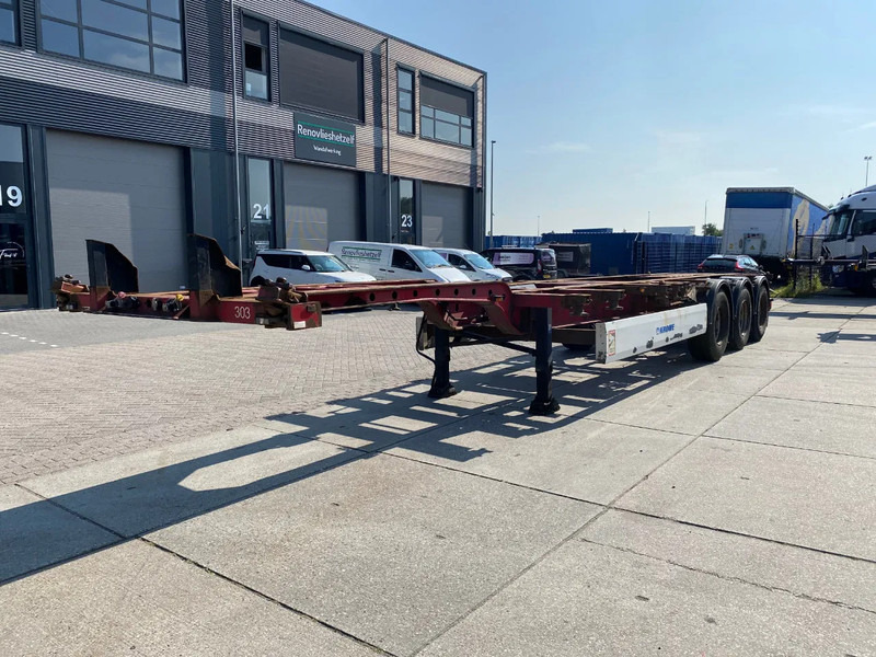 Krone SD 27 / container chassis / BPW + Disc / 1x Lift Axle - Poluprikolica za prevoz kontejnera/ Poluprikolica sa promenjivim sandukom: slika 4 Krone SD 27 / container chassis / BPW + Disc / 1x Lift Axle - Poluprikolica za prevoz kontejnera/ Poluprikolica sa promenjivim sandukom: slika 4