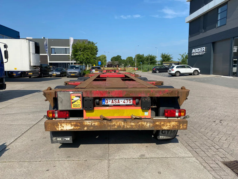 Krone SD 27 / container chassis / BPW + Disc / 1x Lift Axle - Poluprikolica za prevoz kontejnera/ Poluprikolica sa promenjivim sandukom: slika 2 Krone SD 27 / container chassis / BPW + Disc / 1x Lift Axle - Poluprikolica za prevoz kontejnera/ Poluprikolica sa promenjivim sandukom: slika 2