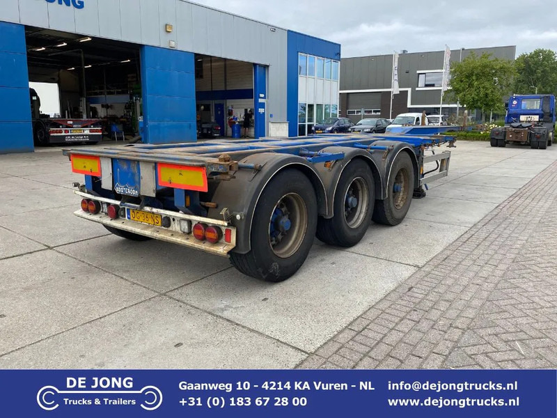 Nooteboom FT-43-03V / 2x Extendable / 1x Lift Axle / BPW Disc - Poluprikolica za prevoz kontejnera/ Poluprikolica sa promenjivim sandukom: slika 1 Nooteboom FT-43-03V / 2x Extendable / 1x Lift Axle / BPW Disc - Poluprikolica za prevoz kontejnera/ Poluprikolica sa promenjivim sandukom: slika 1