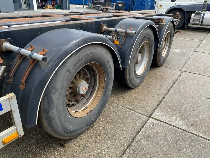 Poluprikolica za prevoz kontejnera/ Poluprikolica sa promenjivim sandukom Pacton T3-010 / 3x Extendable / SAF + Drum / 1x lift: slika 9