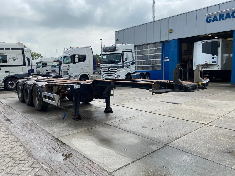 Poluprikolica za prevoz kontejnera/ Poluprikolica sa promenjivim sandukom Pacton T3-010 / 3x Extendable / SAF + Drum / 1x lift: slika 6