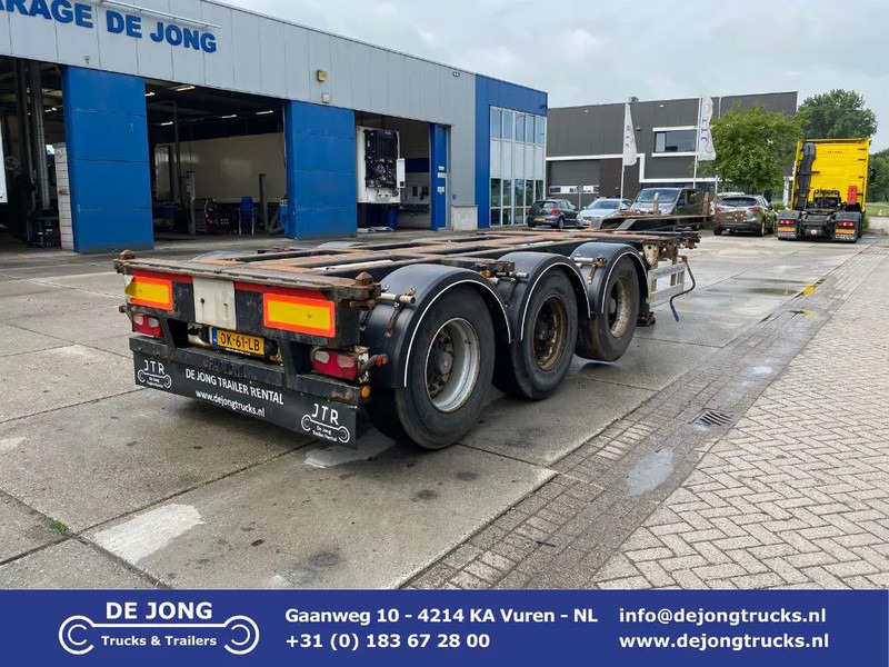 Pacton T3-010 / 3x Extendable / SAF + Drum / 1x lift - Poluprikolica za prevoz kontejnera/ Poluprikolica sa promenjivim sandukom: slika 1 Pacton T3-010 / 3x Extendable / SAF + Drum / 1x lift - Poluprikolica za prevoz kontejnera/ Poluprikolica sa promenjivim sandukom: slika 1