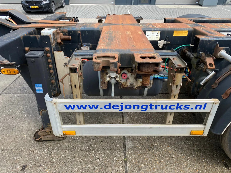 Poluprikolica za prevoz kontejnera/ Poluprikolica sa promenjivim sandukom Pacton T3-010 / 3x Extendable / SAF + Drum / 1x lift: slika 7