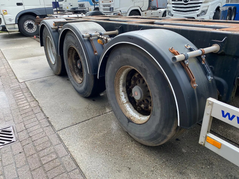 Poluprikolica za prevoz kontejnera/ Poluprikolica sa promenjivim sandukom Pacton T3-010 / 3x Extendable / SAF + Drum / 1x lift: slika 8