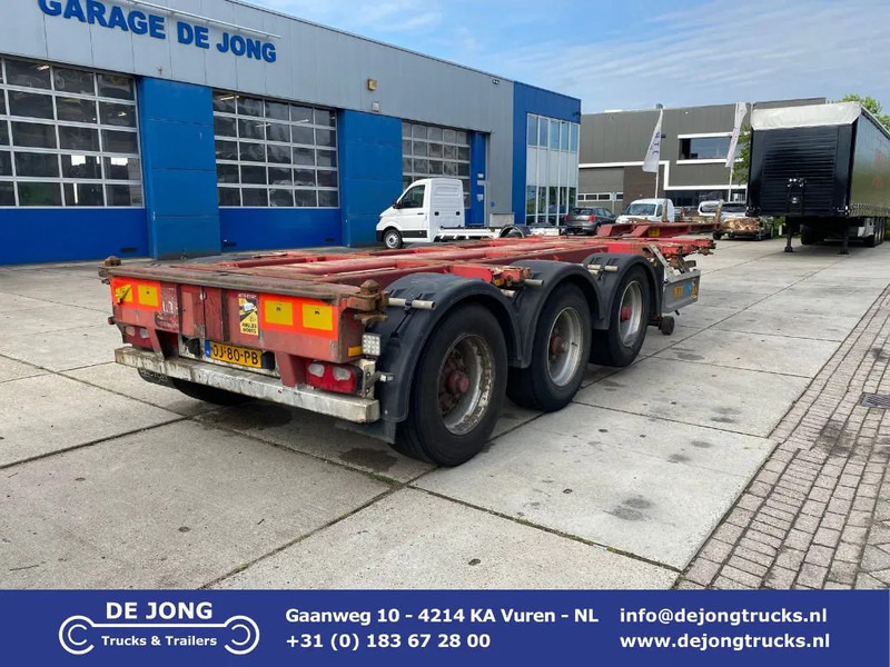 Pacton T3-010 Multi / 3x Extendable / 1x Lift Axle - Poluprikolica za prevoz kontejnera/ Poluprikolica sa promenjivim sandukom: slika 1 Pacton T3-010 Multi / 3x Extendable / 1x Lift Axle - Poluprikolica za prevoz kontejnera/ Poluprikolica sa promenjivim sandukom: slika 1