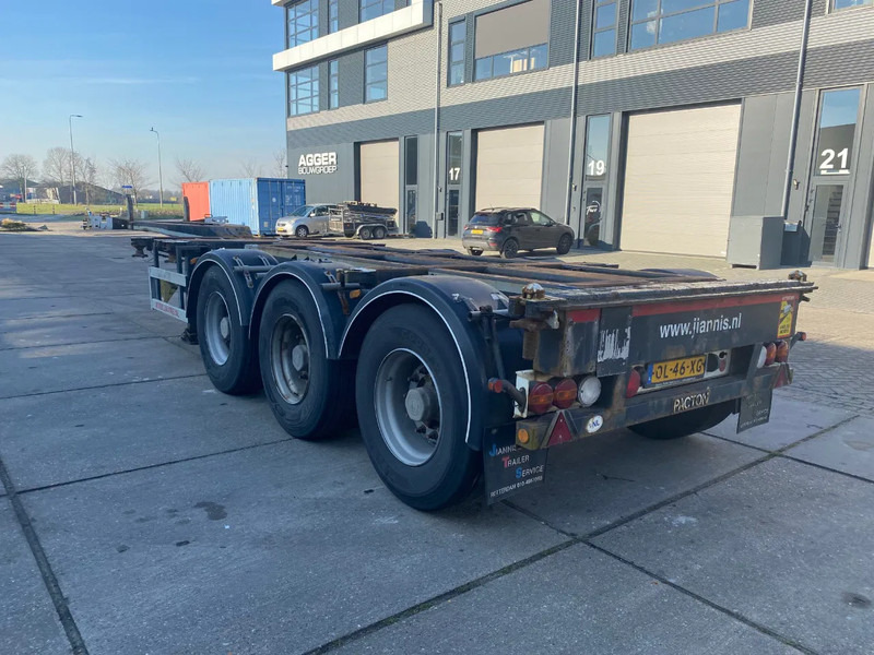 Pacton TXC 343 Multi / 3x Extendable / 1x Lift Axle - Poluprikolica za prevoz kontejnera/ Poluprikolica sa promenjivim sandukom: slika 3 Pacton TXC 343 Multi / 3x Extendable / 1x Lift Axle - Poluprikolica za prevoz kontejnera/ Poluprikolica sa promenjivim sandukom: slika 3