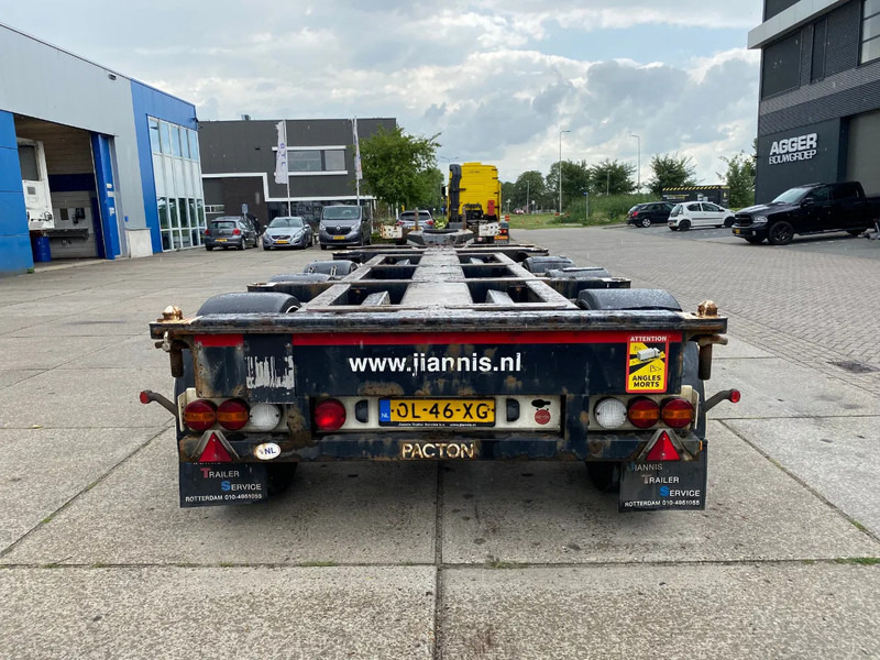 Pacton TXC 343 Multi / 3x Extendable / 1x Lift Axle - Poluprikolica za prevoz kontejnera/ Poluprikolica sa promenjivim sandukom: slika 2 Pacton TXC 343 Multi / 3x Extendable / 1x Lift Axle - Poluprikolica za prevoz kontejnera/ Poluprikolica sa promenjivim sandukom: slika 2