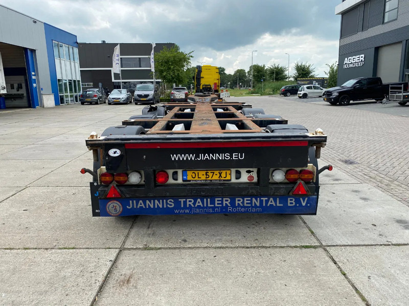 Pacton TXC 343 Multi / 3x Extendable / 1x Lift Axle - Poluprikolica za prevoz kontejnera/ Poluprikolica sa promenjivim sandukom: slika 2 Pacton TXC 343 Multi / 3x Extendable / 1x Lift Axle - Poluprikolica za prevoz kontejnera/ Poluprikolica sa promenjivim sandukom: slika 2