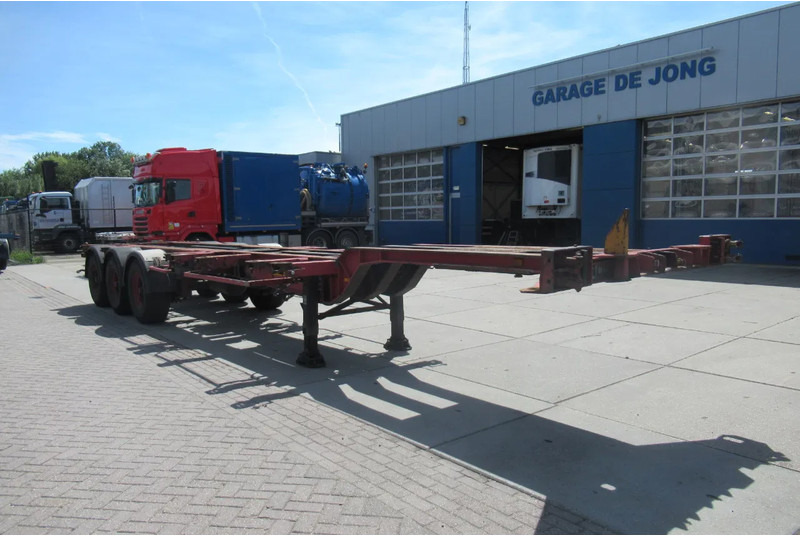 Renders Container Chassis / Extendable on rear / BPW + drum - Poluprikolica za prevoz kontejnera/ Poluprikolica sa promenjivim sandukom: slika 4 Renders Container Chassis / Extendable on rear / BPW + drum - Poluprikolica za prevoz kontejnera/ Poluprikolica sa promenjivim sandukom: slika 4