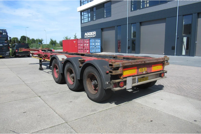 Renders Container Chassis / Extendable on rear / BPW + drum - Poluprikolica za prevoz kontejnera/ Poluprikolica sa promenjivim sandukom: slika 2 Renders Container Chassis / Extendable on rear / BPW + drum - Poluprikolica za prevoz kontejnera/ Poluprikolica sa promenjivim sandukom: slika 2